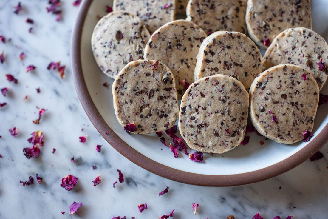 Herbal Aphrodisiac Shortbread Cookies